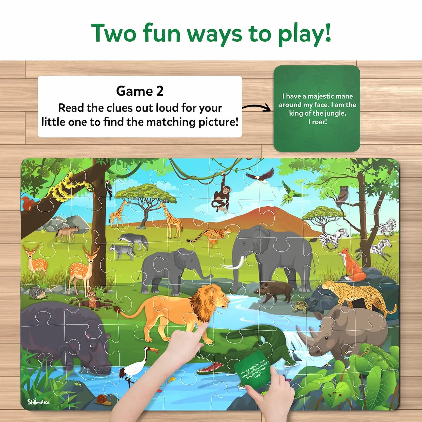 Skillmatics Piece & Play Amazing Animals