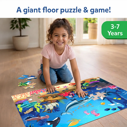 Skillmatics Piece & Play Build, Search & Learn Underwater Animal