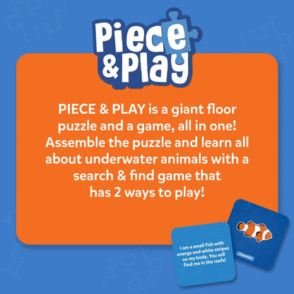 Skillmatics Piece & Play Build, Search & Learn Underwater Animal