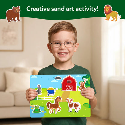Skillmatics Sand Tastic Art Amazing Animals