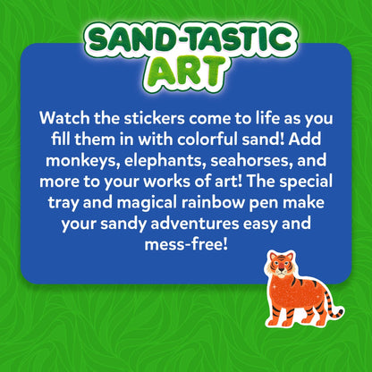Skillmatics Sand Tastic Art Amazing Animals
