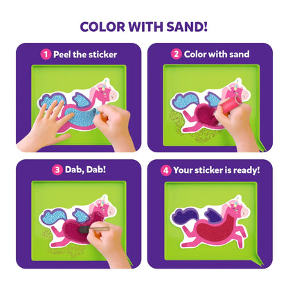 Skillmatics Sand Tastic Art Unicorn & Princess