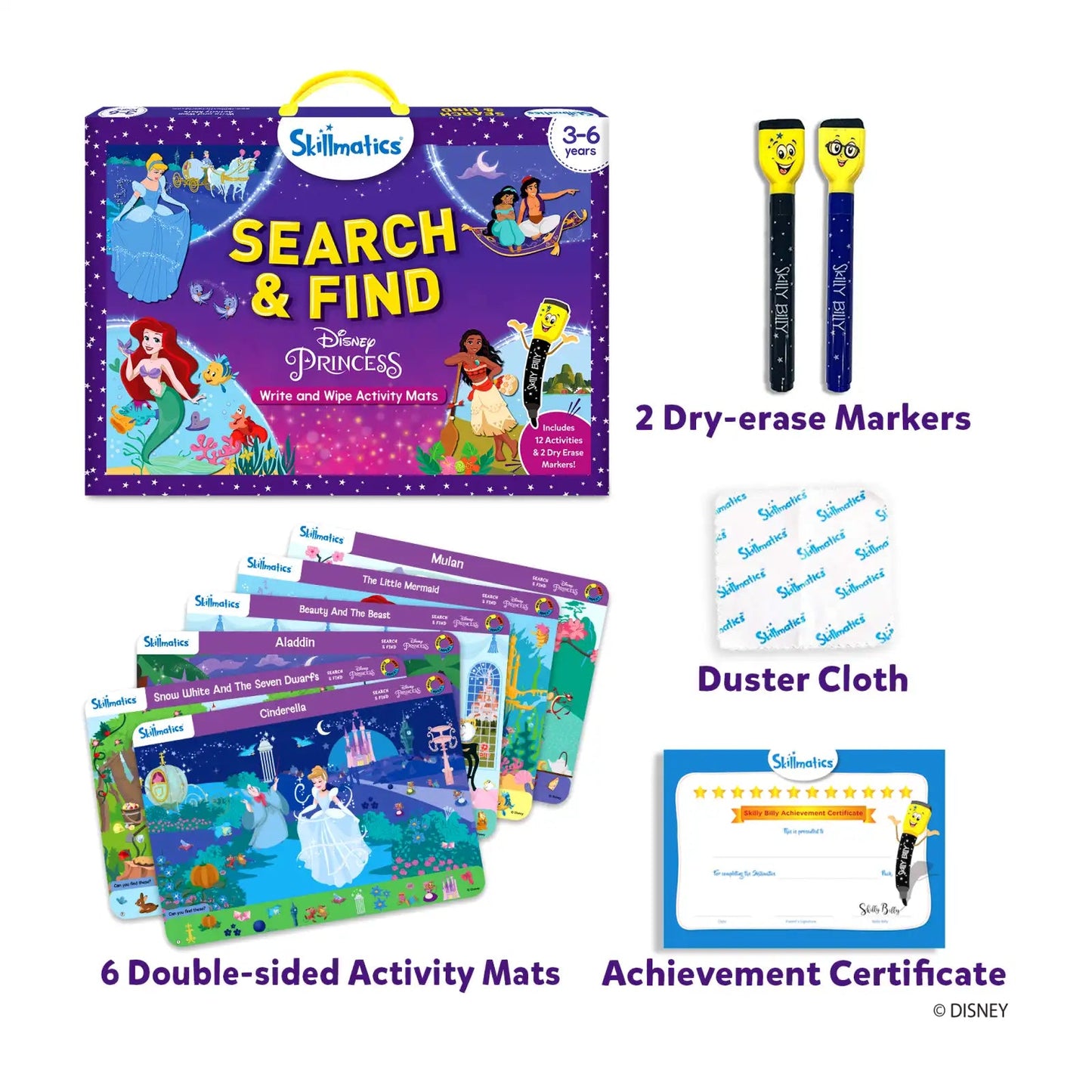 Skillmatics Search & FInd Disney Princess