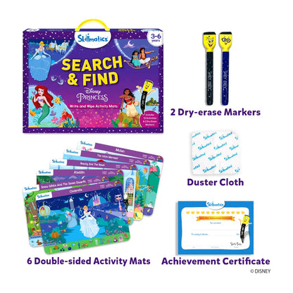 Skillmatics Search & FInd Disney Princess