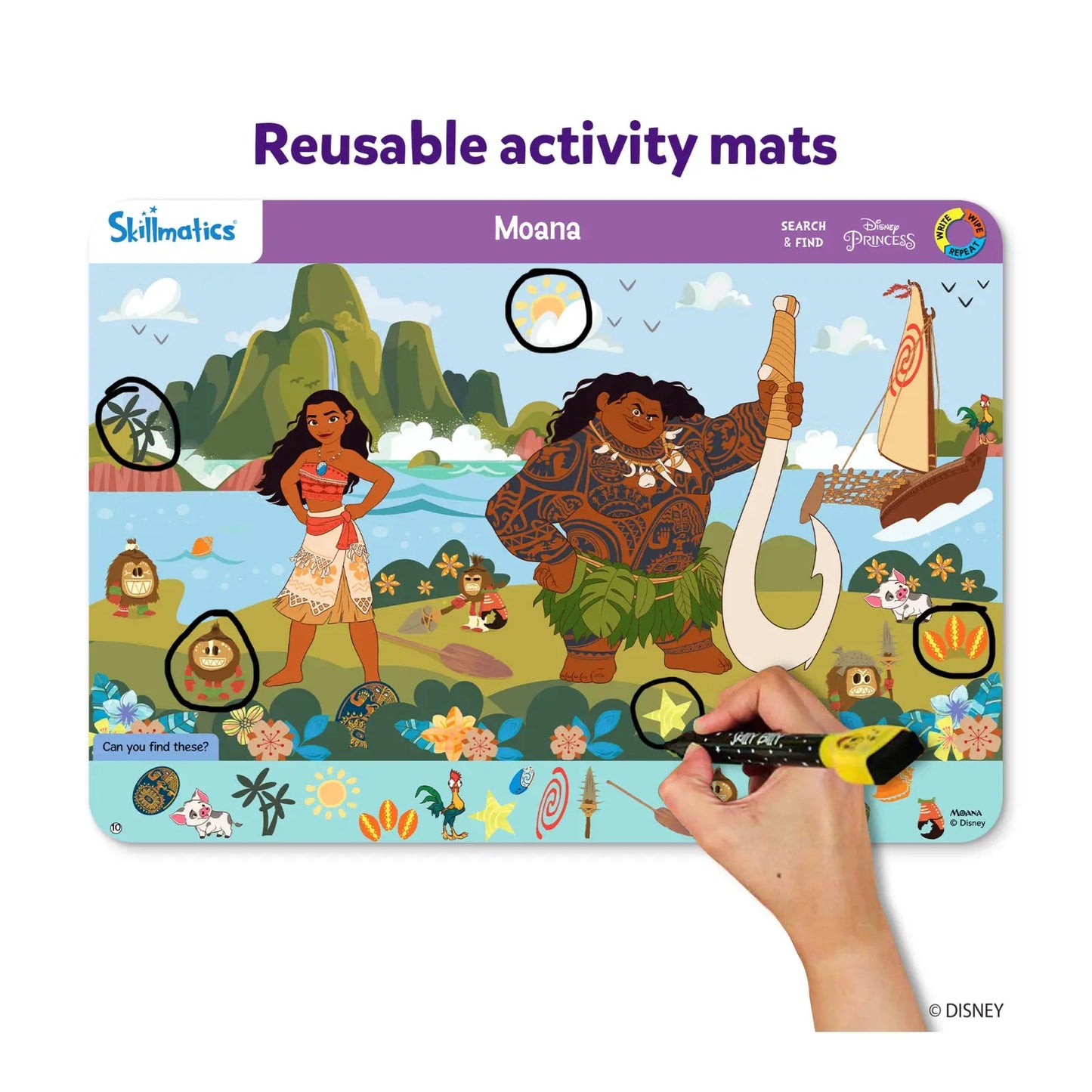 Skillmatics Search & FInd Disney Princess