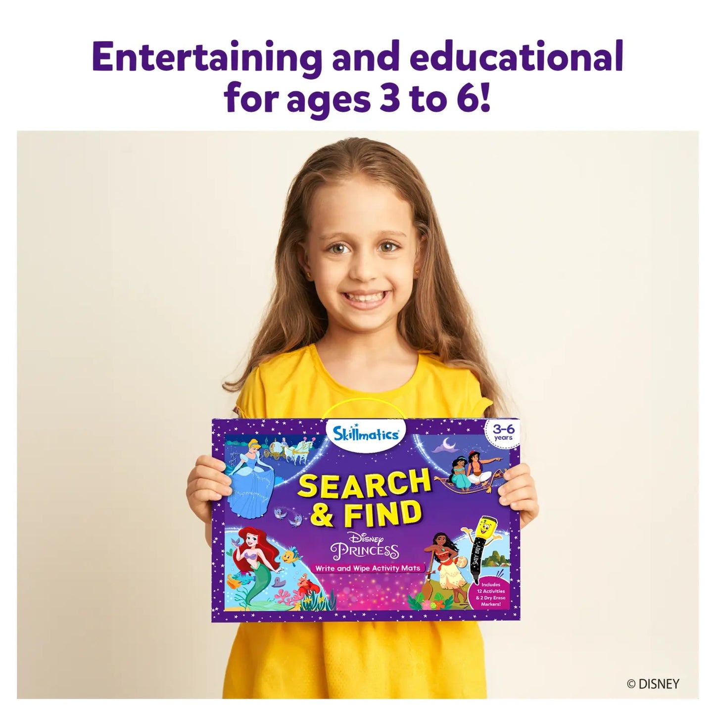 Skillmatics Search & FInd Disney Princess