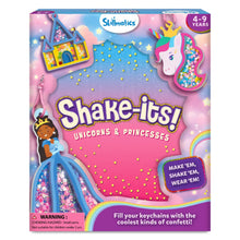 Skillmatics Shake-its! Unicorns & Princesses DIY Keychain Craft Kit