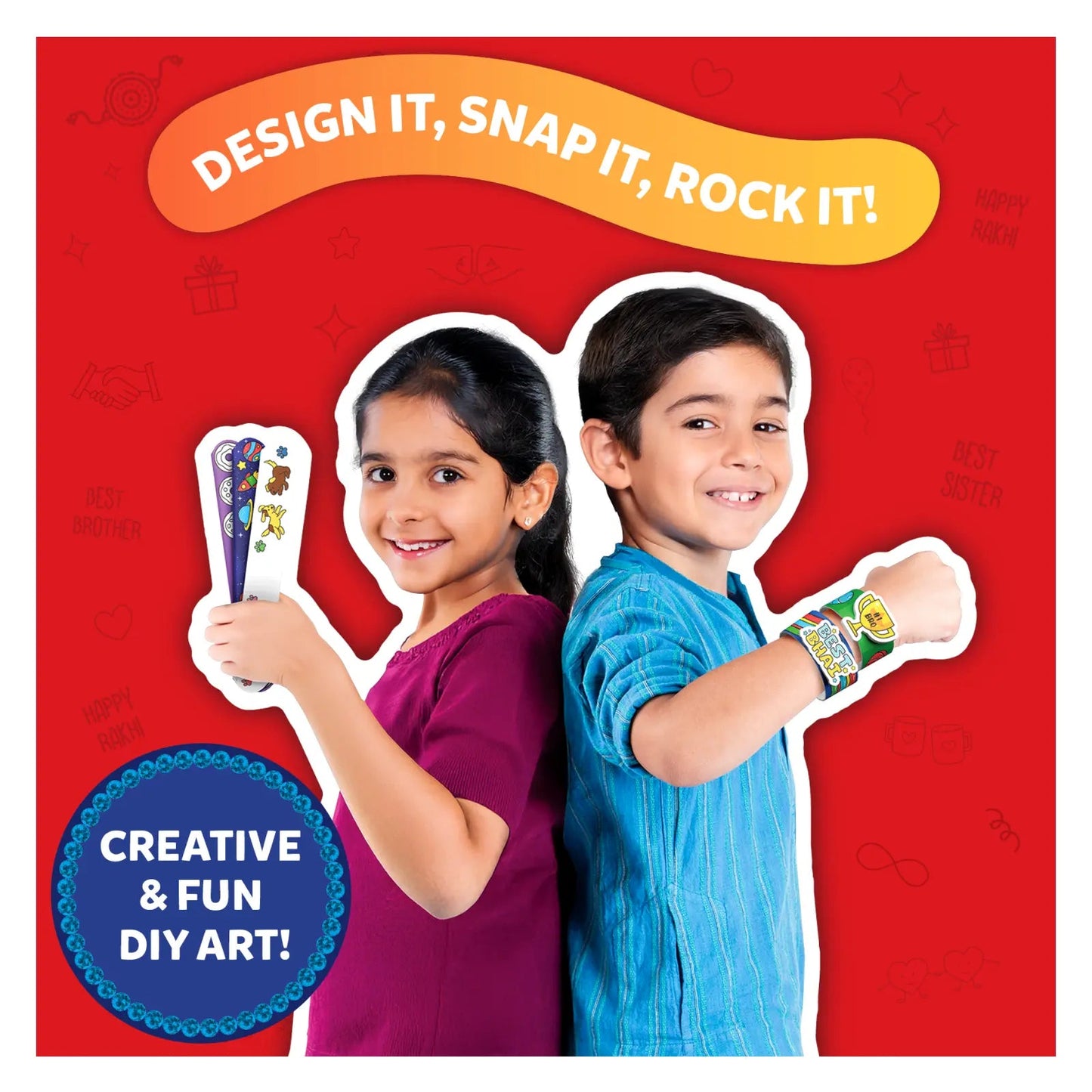 Skillmatics Snap Bandz -Rakhi Love Kit