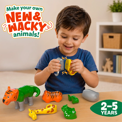 Skillmatics Snap N' Swap A Magnetic Toy For Animal