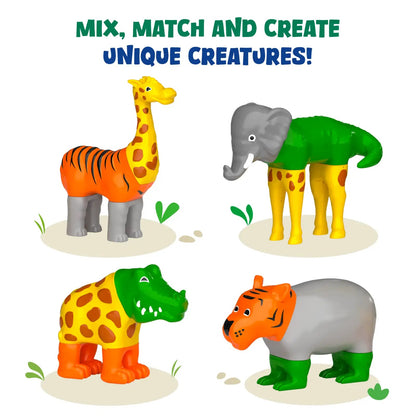 Skillmatics Snap N' Swap A Magnetic Toy For Animal