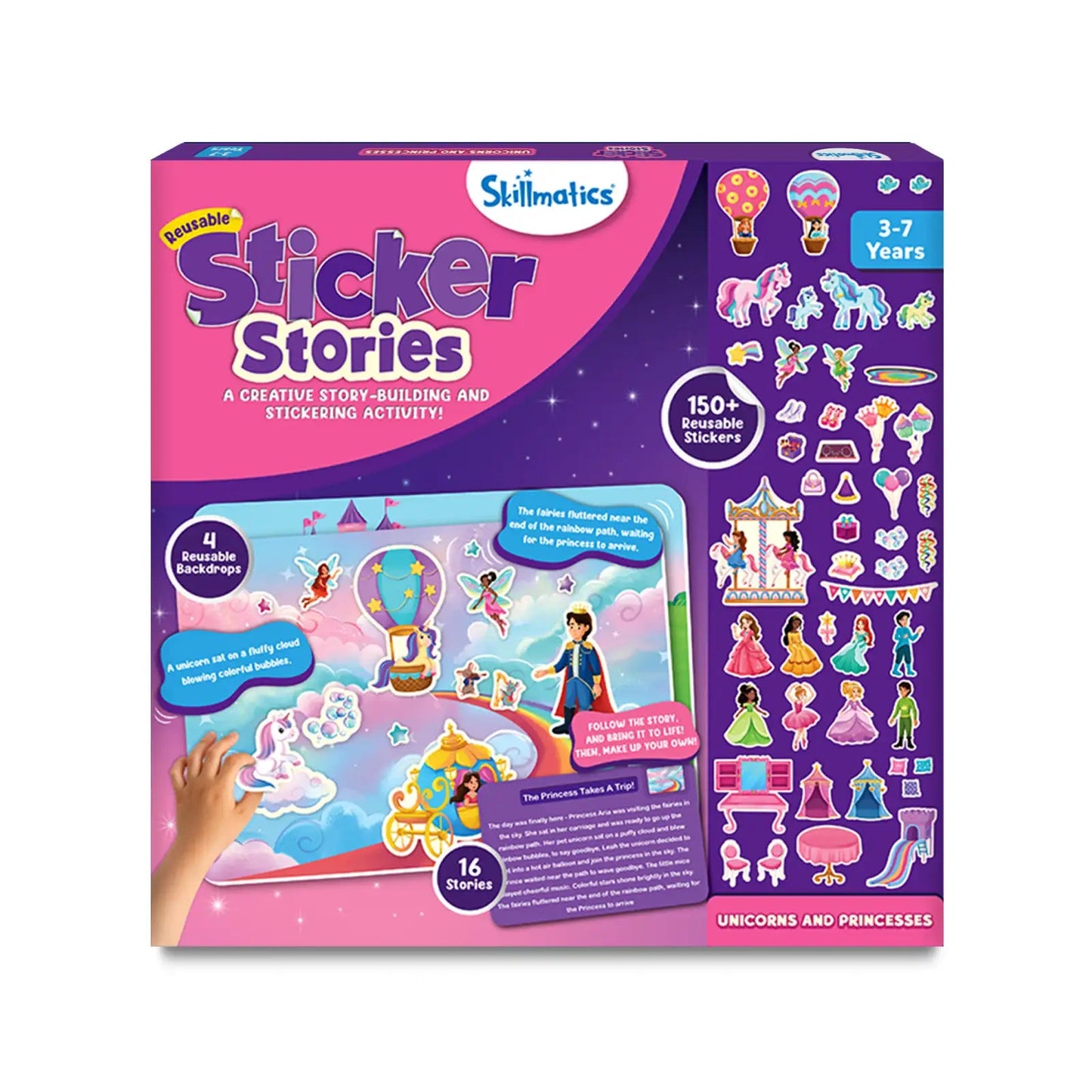 Skillmatics Sticker Stories Unicorn & Princess
