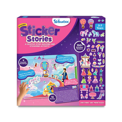 Skillmatics Sticker Stories Unicorn & Princess