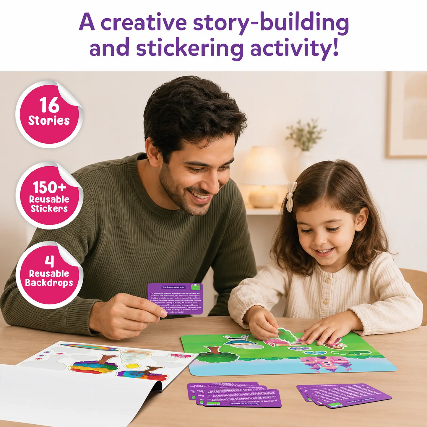 Skillmatics Sticker Stories Unicorn & Princess