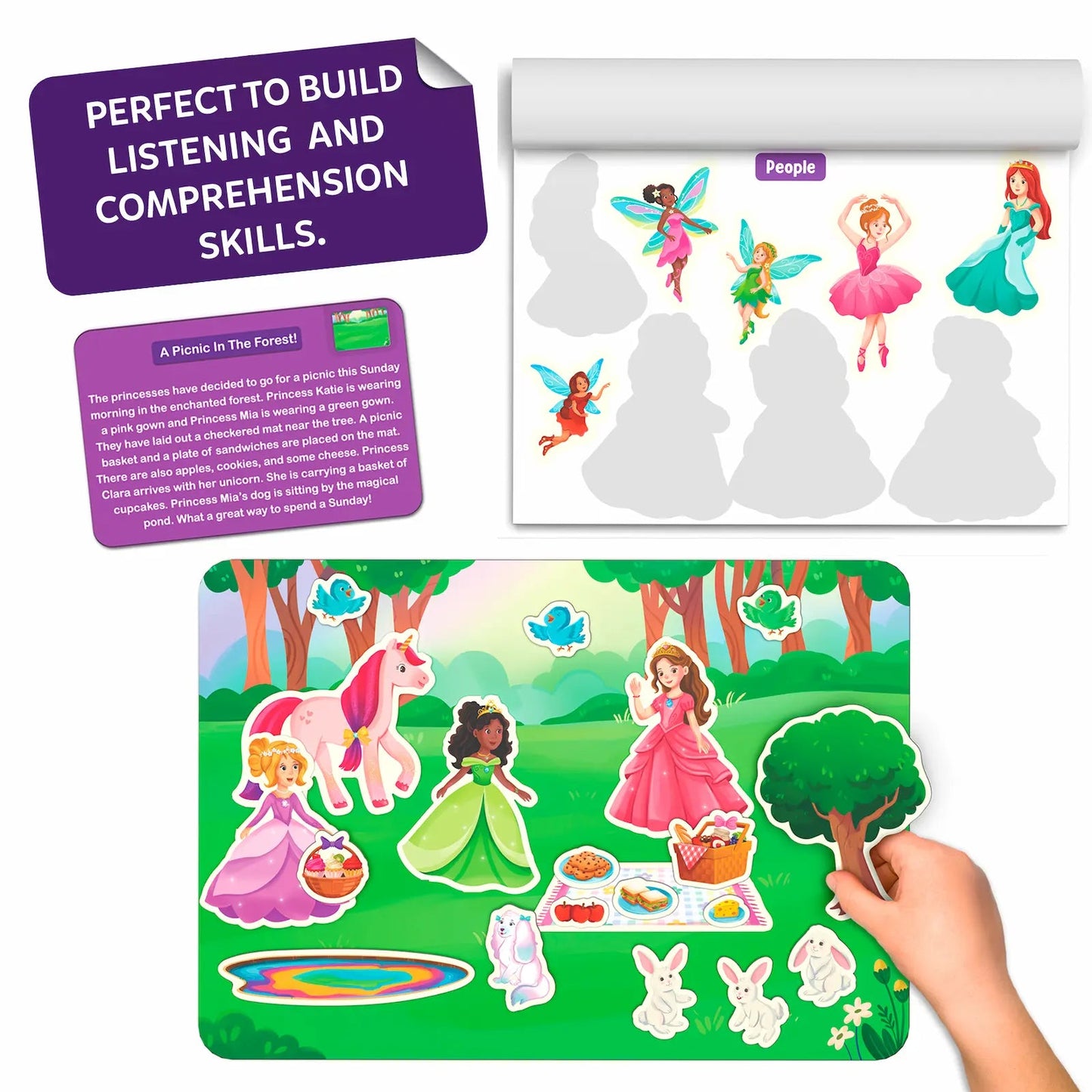 Skillmatics Sticker Stories Unicorn & Princess