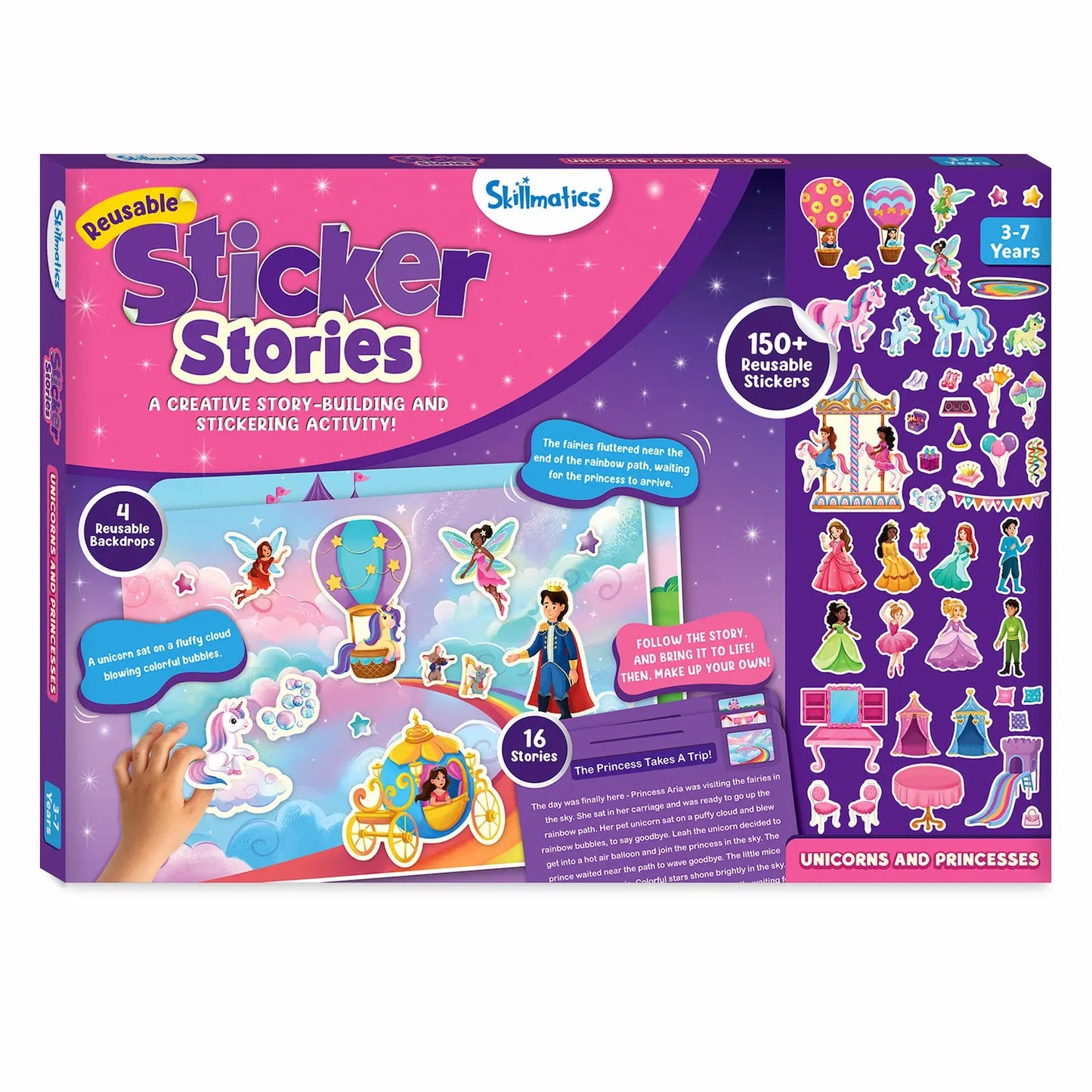 Skillmatics Sticker Stories Unicorn & Princess