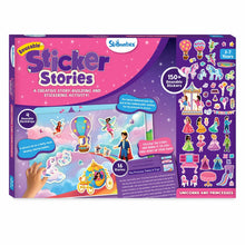 Skillmatics Sticker Stories - Unicorns and Princesses Reusable Story-Building Set