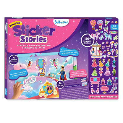 Skillmatics Sticker Stories Unicorn & Princess