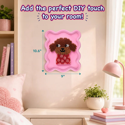 Skillmatics Stixels - The Little Puppy 3D Wall Decor Craft Kit