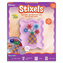 Skillmatics Stixels – The Flower Vase 3D Wall Decor Craft Kit