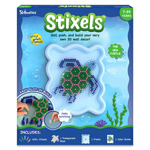 Skillmatics Stixels The Sea Turtle 3D Wall Decor Craft Kit