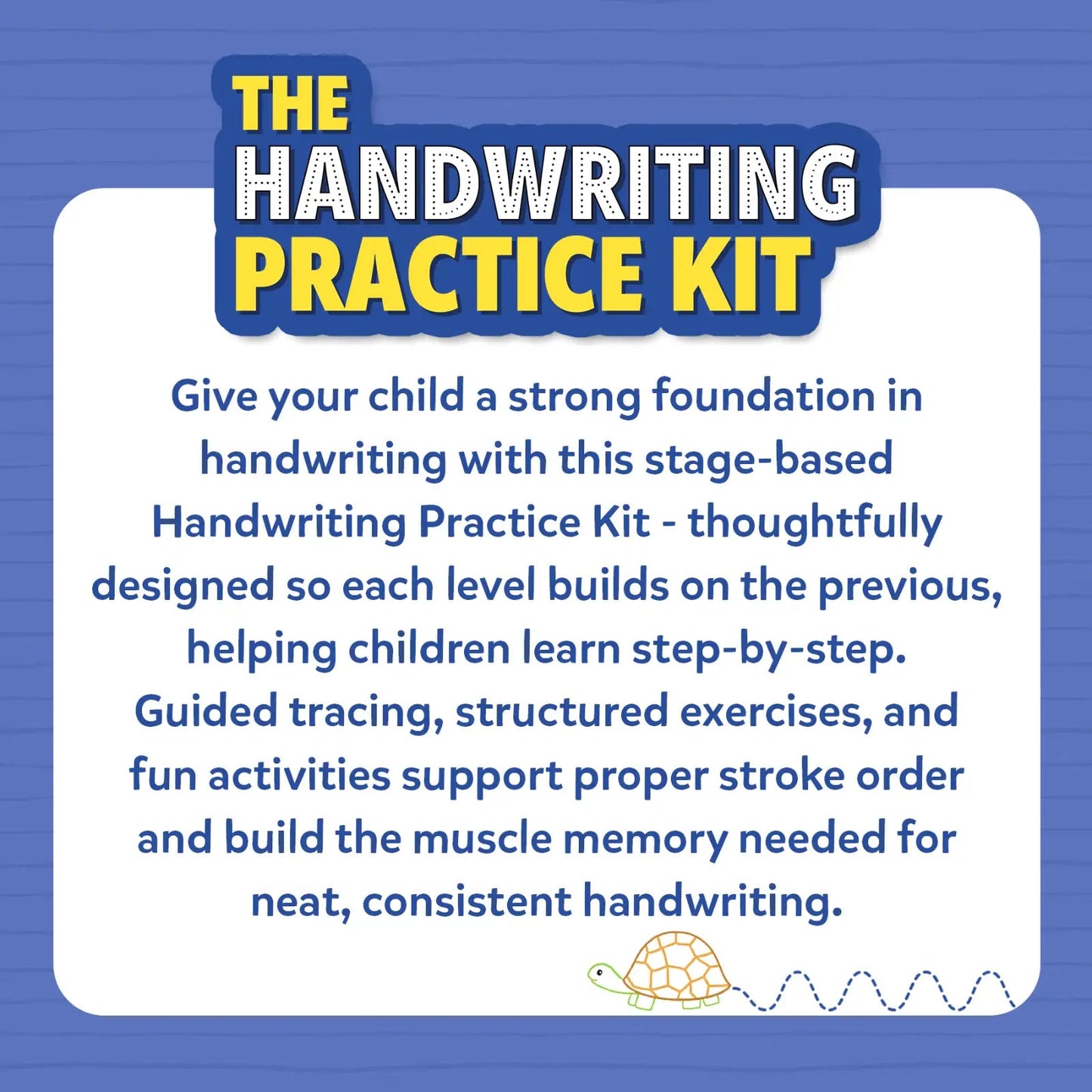 Skillmatics The Handwriting Practice Kit, 4 Stage-Based books