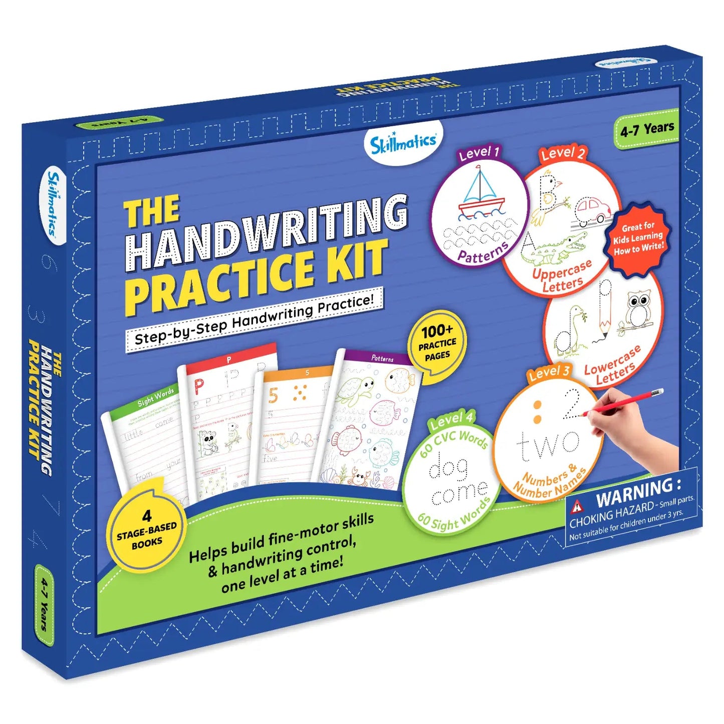Skillmatics The Handwriting Practice Kit, 4 Stage-Based books