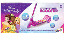 Skoodle Disney Princess 3-Wheel Foldable Kick Scooter