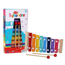 Skoodle Green Orange My First Xylophone Rainbow Wooden Musical Toy