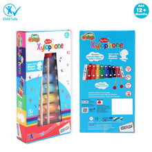 Skoodle Green Orange My First Xylophone Rainbow Wooden Musical Toy