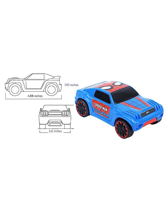 Marvel Mightiest SUV Spider-Man Pull Back Toy Car