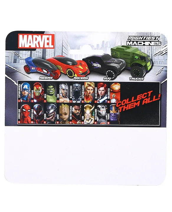 Marvel Mightiest SUV Spider-Man Pull Back Toy Car