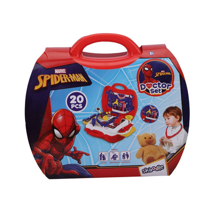 Skoodle Marvel Spiderman Doctor Set – 20 Pcs with Carry Case