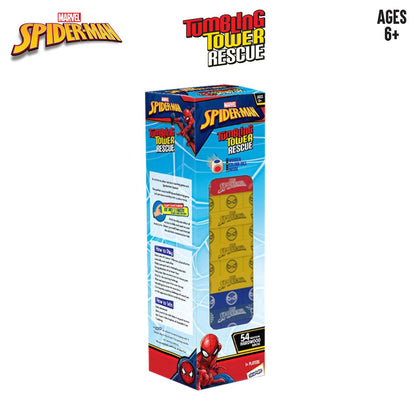 Skoodle Marvel Spiderman Tumbling Tower Rescue