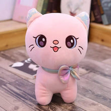 Cute Baby Kitty Kitten Cat Soft Toy Plush with Coloful Ears - Kids Love | 25 CM