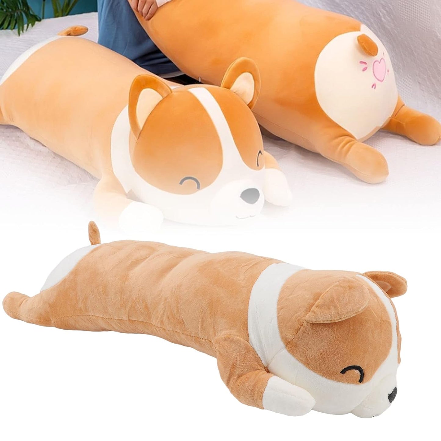 Soft Toys With Zipper One Colors 78 cms
