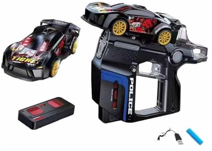 Spiderman Police Laser Remote Control Car