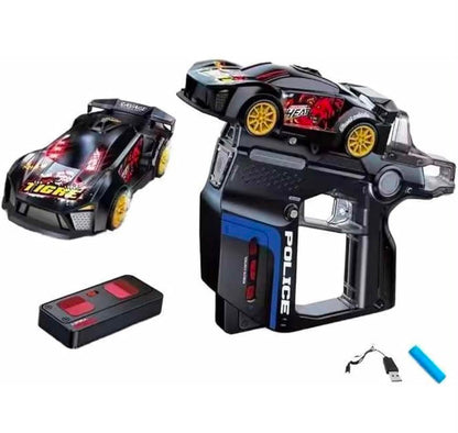 Spiderman Police Laser Remote Control Car