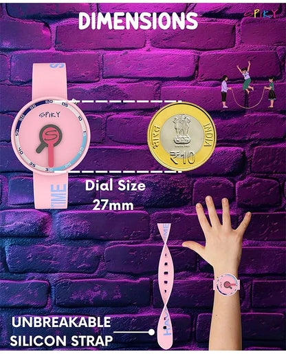Spiky Stylish Analog Watch for Kids Boys and Girls EVA33