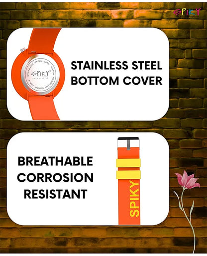 Spiky Stylish Analog Watch for Kids Boys and Girls EVA33