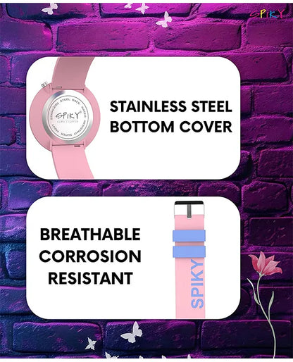 Spiky Stylish Analog Watch for Kids Boys and Girls EVA33