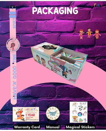 Spiky Stylish Analog Watch for Kids Boys and Girls EVA33