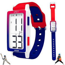 Spiky Rectangle Digital Sports Watch - Alarm, Stopwatch, 50M Water Resistant