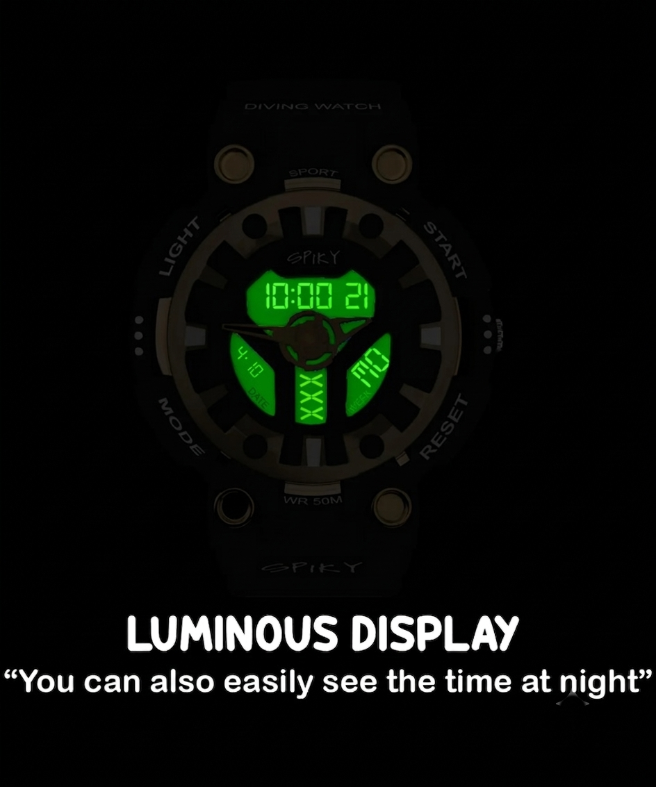 Spiky Spkeva31 Premium Analog-Digital Watch for Kids