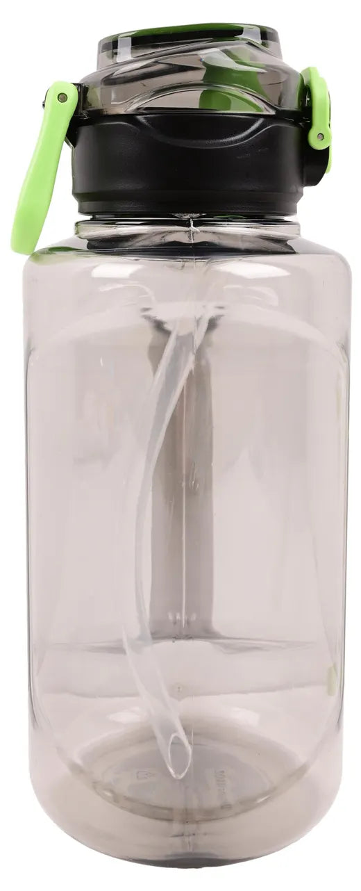 Sports Gym Plastic Water Bottle 2080ml with Flip Lid and Handle