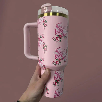 Stanley X LoveShackFancy Limited Edition Quencher Tumbler 40 oz 1200 ml