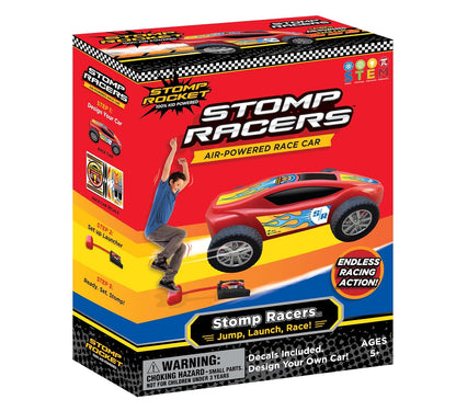 Stomp Racers Air-Powered Race Car Launch Toy