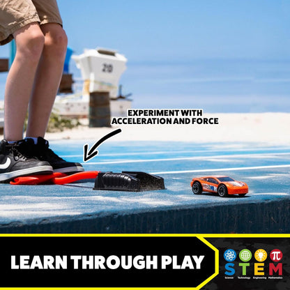 Stomp Racers Air-Powered Race Car Launch Toy