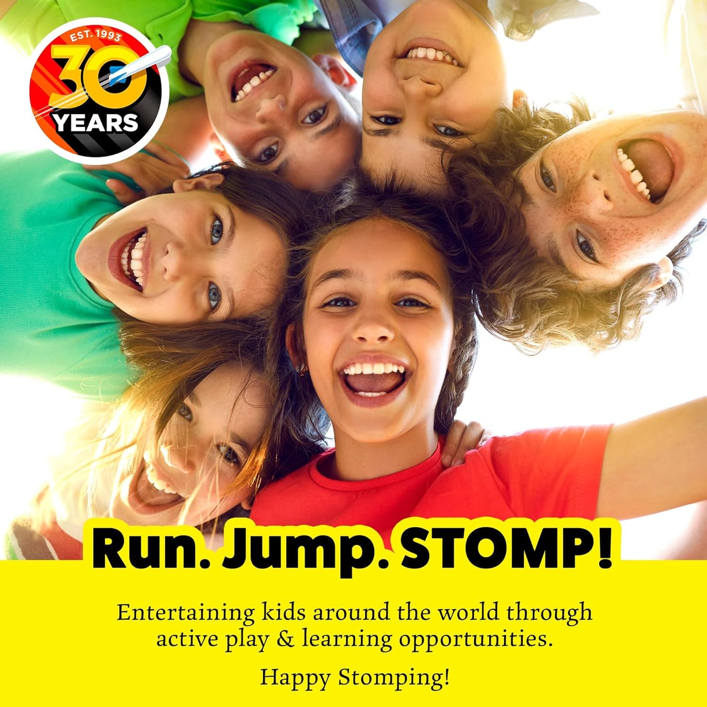 Stomp Racers Air-Powered Race Car Launch Toy