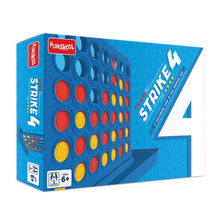 Funskool Strike 4, Classic Disc Dropping Game, Strategy Game, Board Game for Kids, Adults, Families, Educational, 2 Players, Family Fun, Activity Toy for Childrens, Gift Set for Kid, Ages 6+ Years