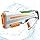Storio Rechargeable Electric Automatic Big Powerful Holi Pichkari Water Gun Toy for Kids with Luminous Light | 600ML Inbuilt Storage | Upto 30Ft Range |High Pressure Mechanism